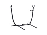Gardeon Hammock Chair Stand Iron Frame w/ Phone Holder Black HM-CHAIR-STD-H