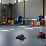 8pcs Black Anti Vibration Treadmill Mat Pads for Home Fitness Floor Protection V1192-AZ-W-21534