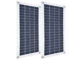 2x10W Solar Panels Kit with 30A Controller Photovoltaic Module USB 5V for RV Boat Emergency Charging V1294-YM0714-3114210110411