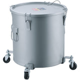 VEVOR Fryer Grease Bucket, 30L/8Gal Oil Disposal Caddy with Caster Base, Carbon Steel with V952-DJLZGYZTTGPSPYAT5V0