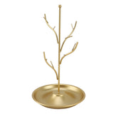 Jewelry Tree Stand Iron Branch Jewelry Display Hanging Organizer Tree Tower Rack for Necklaces V1294-YM0901-3117230360511