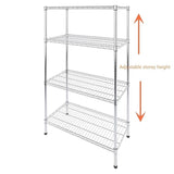 Modular Wire Storage Shelf 900 x 450 x 1800mm Steel Shelving V63-841421