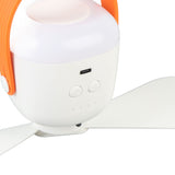 Ceiling Fan Built in Light USB Rechargeable 4 Adjustable Wind Speed Portable Tent Canopy Fan for V1294-YM0901-3113250026111