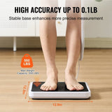 Portable Medical Scale Digital Physician Weight Scale Anti-Slip Mat 550LBS V952-BXSYSCBSG550RRCT8V3