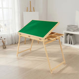 1500-Piece Jigsaw Puzzle Table with Folding Legs Portable Puzzle Storage Board V63-953291