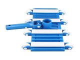 Swimming Pool Vacuum Head with Wheels Removable Adjustable Handle Cleaning Tools V1294-YM0721-3111210079311