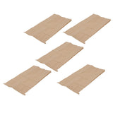 5Pcs Kraft Paper Composite Woven Bag Waterproof 100 X 50cm Leaf Storage Bag for Home Garden V1294-YM0714-3117210244611