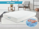 Double 30cm Green Tea Memory Foam Mattress Cooling Comfort with CertiPUR-US Certified Foam V63-826501