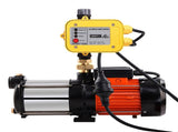 Giantz 1800W Max 5-Stage Garden Water Pump High Pressure Irrigation Booster Pump, Automatic PUMP-ST5-1800W-YEL