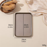 Reliable Carbon Steel Baking Sheet Nonstick Layer Large Rectangular Oven Tray Cooking Pan for Home V1369-AZ3-W-14151