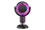 Portable Smoke Purifier Fan Removes Odors Dust Smoke for Cooking and Camping BBQ -BlackPurple V1263-JX-7633-2