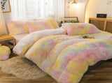 Colorful Plush Seville Eden Quilt / Doona / Duvet Cover set V745-AQ030042Q3