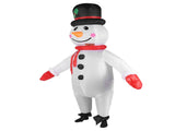 5.9ft Snowman Inflatable Costume Water Resistant Funny Snowman Blow Up Suit for Hallowmas Carnivals V1294-YM0901-3115240123911