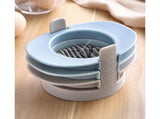 3 In 1 Stainless Steel Cutting Wires Hard Boiled Egg Slicer Cutter Kitchen Tool-Red Green Orange V1263-JX-604
