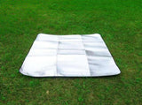 Double Sided Aluminium Foil Foam Camping Mat, Waterproof Insulated Ground Sheet for Tents, Beach, V1189-LC-AMZ-00059