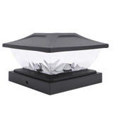 2 Pack Solar Post LED Warm and Whiteing Weather Proof Solar Powered Deck Fence Post Cap V1294-YM0901-3119250024312