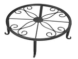 Single Layer Iron Plant Stand Floor Standing Simple Low Plant Stand Balcony Living Room Flower V1294-YM0717-3111220212115