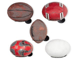 3pcs Wall Mounted Ball Rack Iron Basketball Storage Display Holder Football Rugby Hanging Rack Space V1237-ZY-203-3478