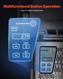 VEVOR Commercial Slushy Machine, 4L Single Tank Frozen Drink Machine, 16 Cups Stainless Steel V952-SYXRJX14LDGD1123BV3