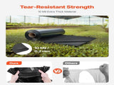 10 Mil Plastic Sheeting Heavy Duty 10' x 100', Thick Plastic Sheeting Roll, Plastic Drop Cloth V952-SLM10FT100FT8M2U2V0