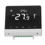 Air Conditioning Fan Thermostat Home Touchscreen Thermostat Panel Temperature Controller DC V1294-YM0512-3114220098411