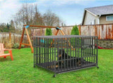 Heavy Duty Dog Cage with Lock & Bottom Tray XXL V767-XPET686-XXL-G2