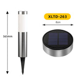 Solar LED Garden Pathway Silvery warm light Outdoor Landscape Lamp Waterproof with Automatic V1358-D132-QAZMLP0008