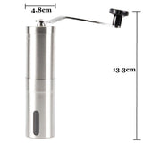 Coffee Bean Grinder - Stainless Steel Ceramic Burr Manual Hand Crank Nut Mill V238-SUPDZ-28248153325648