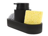 Dish Soap Dispenser Multifunction Easy to Clean Resin Scouring Ball Sponge Holder Scouring Ball Set V1294-YM0901-3118240204511