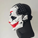 Cyberpunk Joker PVC Mask with Green Dreadlocks Anime Cosplay Prop for Halloween & Christmas V1232-ZBMJ-WSJ-001