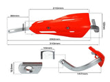 Professional Universal Motorcycle Handguards for Honda CC110 Cross Cub - Heavy Duty Aluminum Alloy V888-ELOSUNG18467