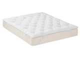 Giselle King Pillow Top Mattress Topper 1300GSM White Duck Feather For Old Bed Upgrade 5cm Thick TOPPER-DFEATHER-K