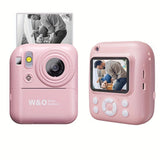 (PINK)Instant-Fun Camera HD Photos, Filter Effects, Time-lapse Selfies, Built-in Games & Music, V1106-ETXJ002