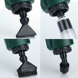 36W aquarium sand washer with plug adapter & 15W 66LED RGBW aluminum shell bracket light 40CM/28-key V201-BCJHDHLYG218