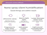 3-piece Office Comfort Gift Bundle Set White Aromatherapy Diffuser, White Self-Stirring Cup & V888-ELOSUNG53459