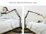 360 Tablet Floor Stand Adjustable 5-12.9 Inch Overhead Phone Desktop Holder V767-MGF050
