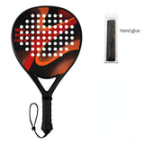 Padel Racket Carbon Fiber Lightweight Control EVA Core Comfort Grip for Beginner & Intermediate V1232-WQP003