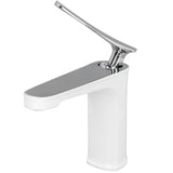 G1/2 Single Handle Basin Mixer Tap with Metal Handle Durable Solid Brass Bathroom Faucet V1294-YM0715-3112210112311