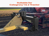 3-Point Quick Hitch with 2 in Receiver, 3000 Lbs Lift Capacity, 3-Pt Hitch with 5 Level Adjustable V952-ZZJKHJT12LTL4BMD9001V0