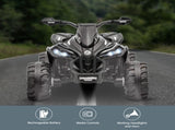 Kahuna GTS99 Kids Toy Electric Ride On Quad Bike 50W ATV - Black CAR-GTS-1199-BK