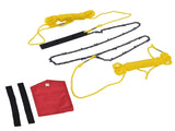 48 Inch Tree Limb Hand Rope Chain Saw 63 Teeth High Hardness Comfortable Handle Folding Pocket V1294-YM0523-3111220043911