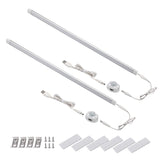 LED Motion Sensor Cabinet Light,2 Pack USB Powered Closet Night Light,20 inch Under Counter Lighting V1171-SENSORBAR20