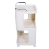Rolling Utility Cart with Handle Multi Functional Trolley for Office Living Room Movable V1294-YM0901-3116250017112