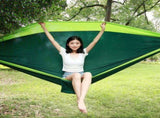 Portable Camping Travel Single Hammock Hanging Bed with Tree Strap V1294-YM0901-JY28565-03