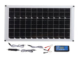 100W 18V Portable Solar Panel Kit 100 Watt 18 Volt Monocrystalline Portable Solar Panel for V1294-YM0703-3114230066911