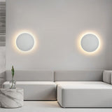 30CM Black Regular Eclipse LED Wall Light Stepless Dimming V1221-XM-LB427-GM31