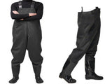 Fishing Waders Black Size 45 V1188-ONE60-27502-1