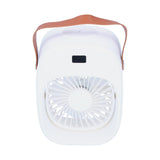 Adjustable Electric Fan Portable Spray Humidification Electric Fan for Home Outdoor DormitoryWhite V1294-YM0721-3113210056411