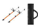 Cabinet Jack Support Pole, 2-Pack, 54-155 cm Steel Telescopic Quick Support Rod, Adjustable 3rd Hand V952-QXKSCG2PCS19OZBOL001V0