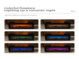 Fireplace Flame Effect Aroma Diffuser & Humidifier with 7-Colour Light, Timer & Remote Control V888-ELOSUNG35860